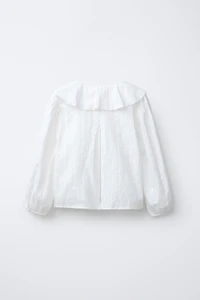 EMBROIDERED FLORAL ROMANTIC SHIRT