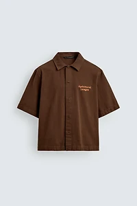 WASHED PRINTED SHIRT
