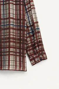 FLUID PLAID SHIRT LIMITED EDITION