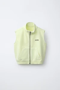 GILET EN MOLLETON