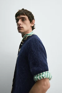 TEXTURED CARDIGAN HARRY LAMBERT FOR ZARA X DISNEY