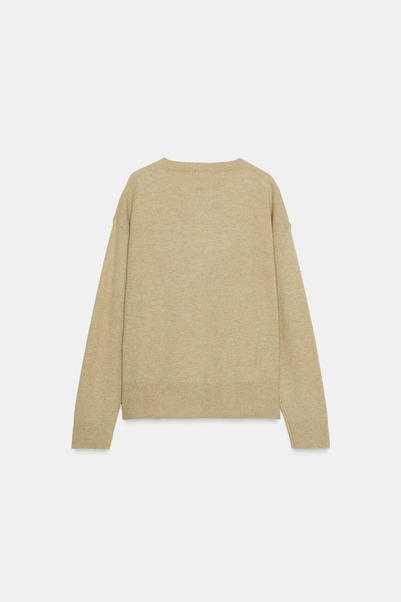 WOOL KNIT SWEATER
