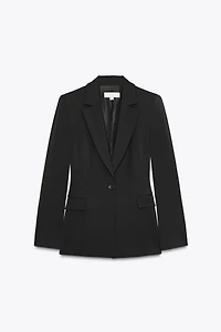 ONE-BUTTON TAILORED BLAZER