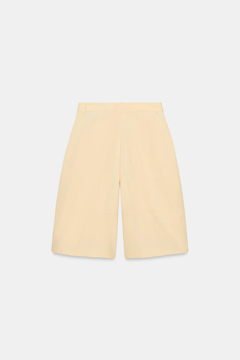 ZW COLLECTION PLEATED BERMUDA SHORTS