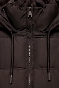WATER REPELLENT WINDPROOF SHORT PUFFER ANORAK