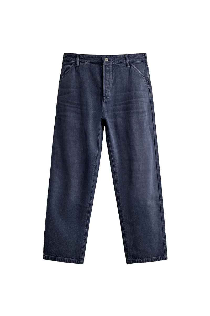 WASHED RELAXED FIT JEANS