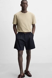 HEAVYWEIGHT BASIC RIBBED T-SHIRT
