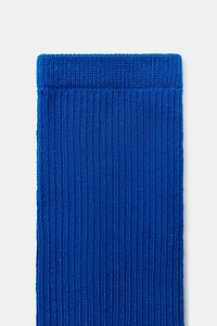 MICRO RIB COTTON SOCKS