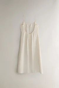 CHEMISE DE NUIT SOIE BEIGE