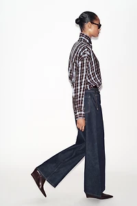 Z1975 WIDE LEG BELTED JEANS