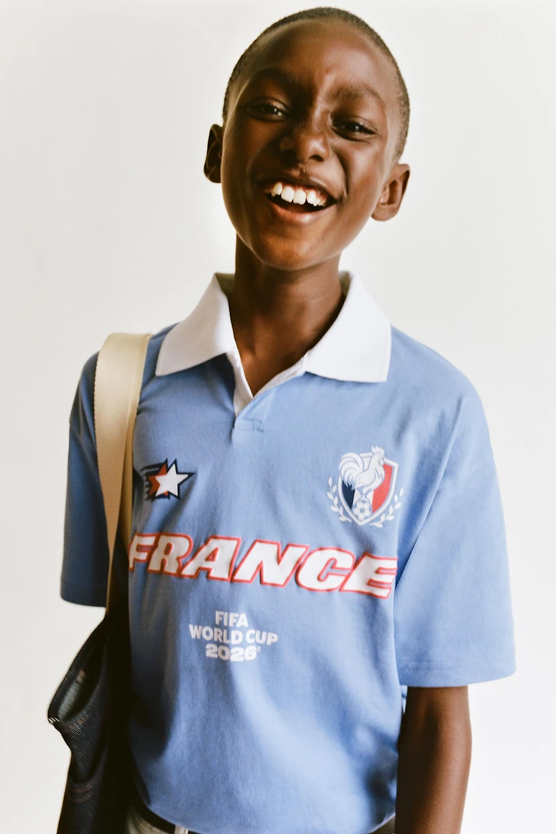 T-SHIRT POLO FRANCE COUPE DU MONDE DE LA FIFA™ 2026