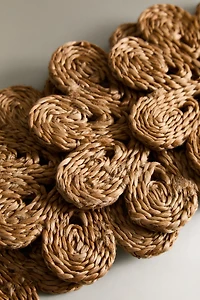 PACK OF RAFFIA COASTERS (PACK OF 4)