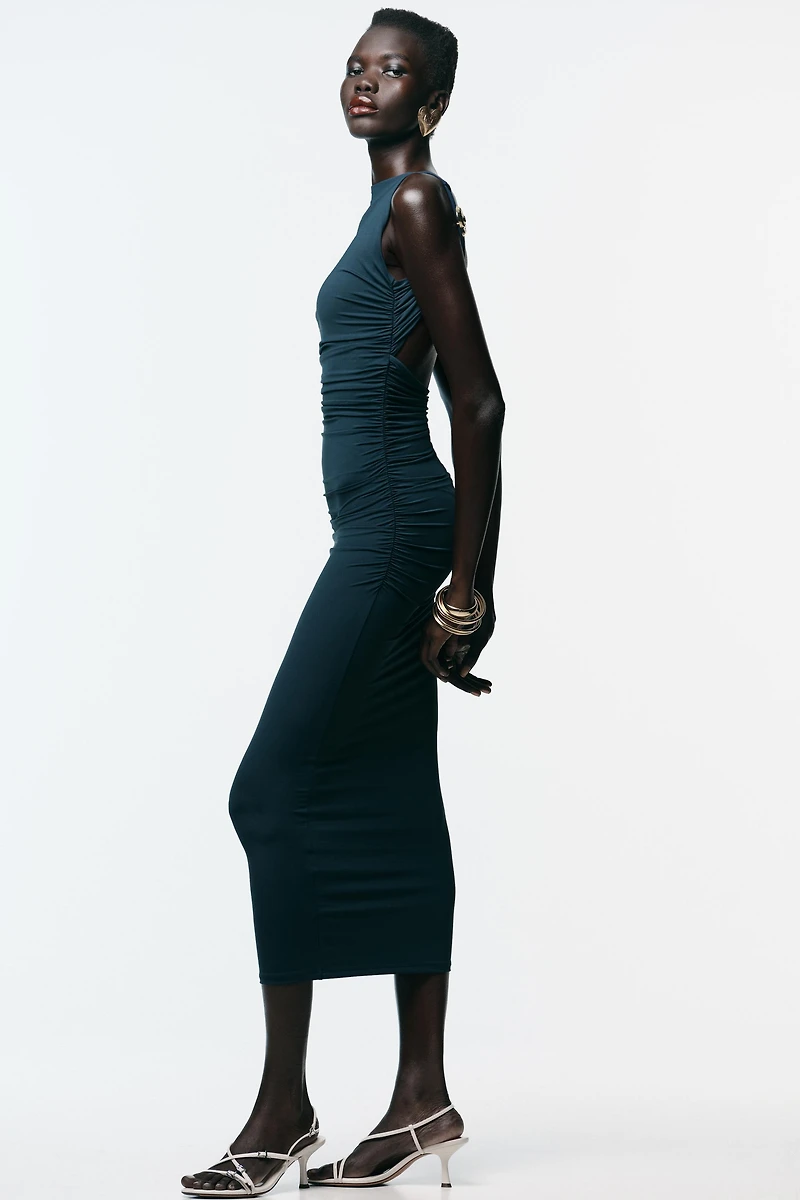 ROBE EN POLYAMIDE COQUILLAGE