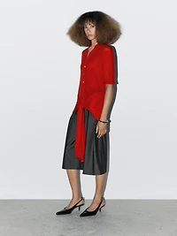 Cardigan multiposition 100 % laine - STUDIO