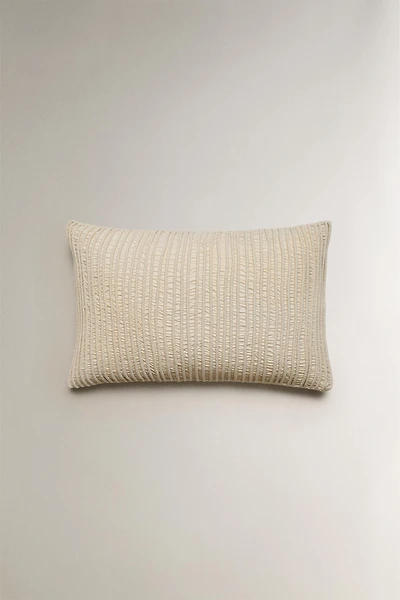HOUSSE COUSSIN PLISSÉE