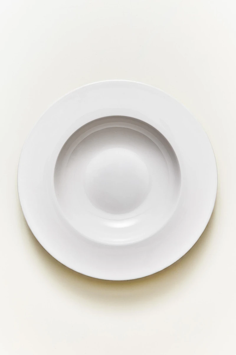 ASSIETTE CREUSE PORCELAINE BONE CHINA