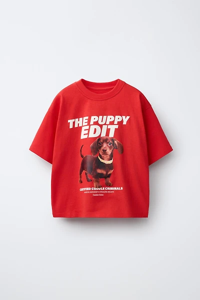 DOG PRINT T-SHIRT