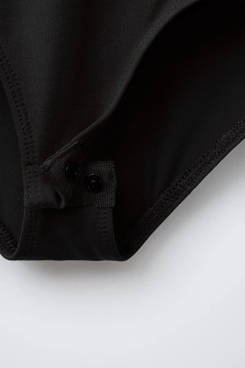 POLYAMIDE CUT OUT BODYSUIT