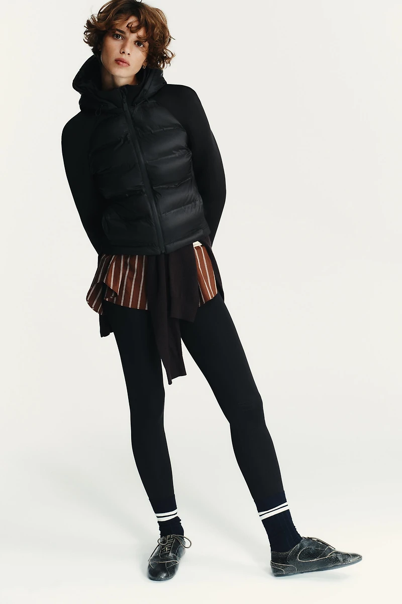 COMBINATION QUILTED JACKET