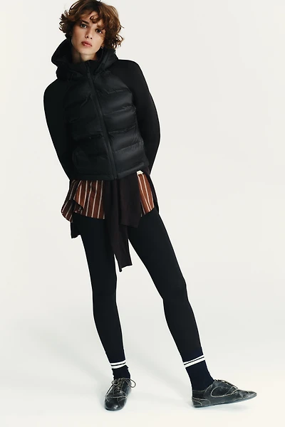 COMBINATION QUILTED JACKET