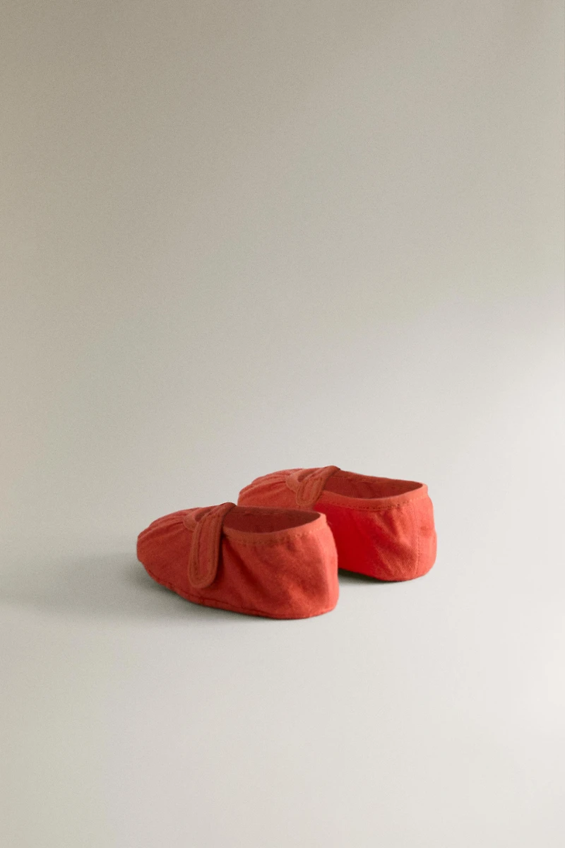FABRIC BOOTIES