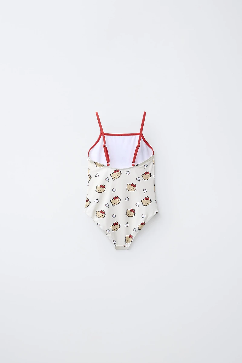 2-6 YEARS/ HELLO KITTY © SANRIO PRINT SWIMSUIT