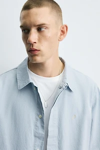 CHEMISE EN DENIM BRODÉ