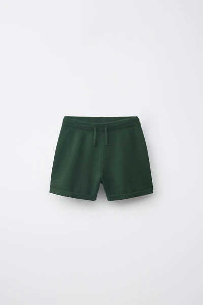 SHORT EN MAILLE