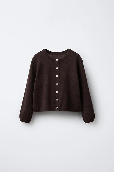 100% CASHMERE CARDIGAN