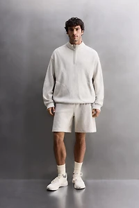 QUARTER-ZIP TRAINING SWEATSHIRT