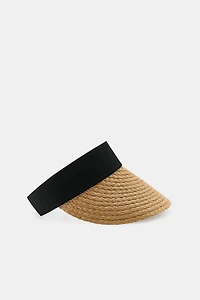 CONTRAST STRAP HEADBAND VISOR