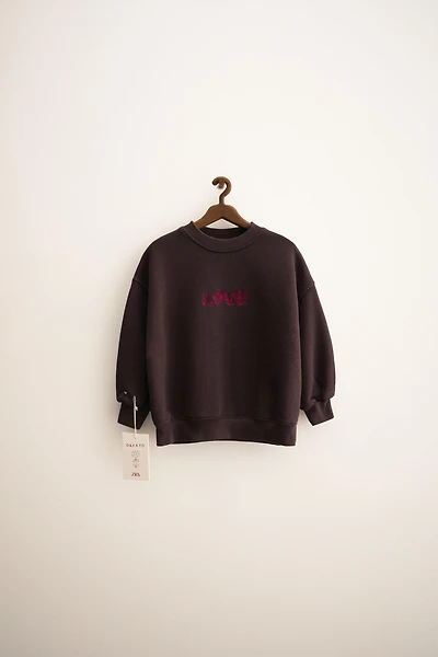 ZARA TIMELESS - ORFAYO © EMBROIDERED SWEATSHIRT