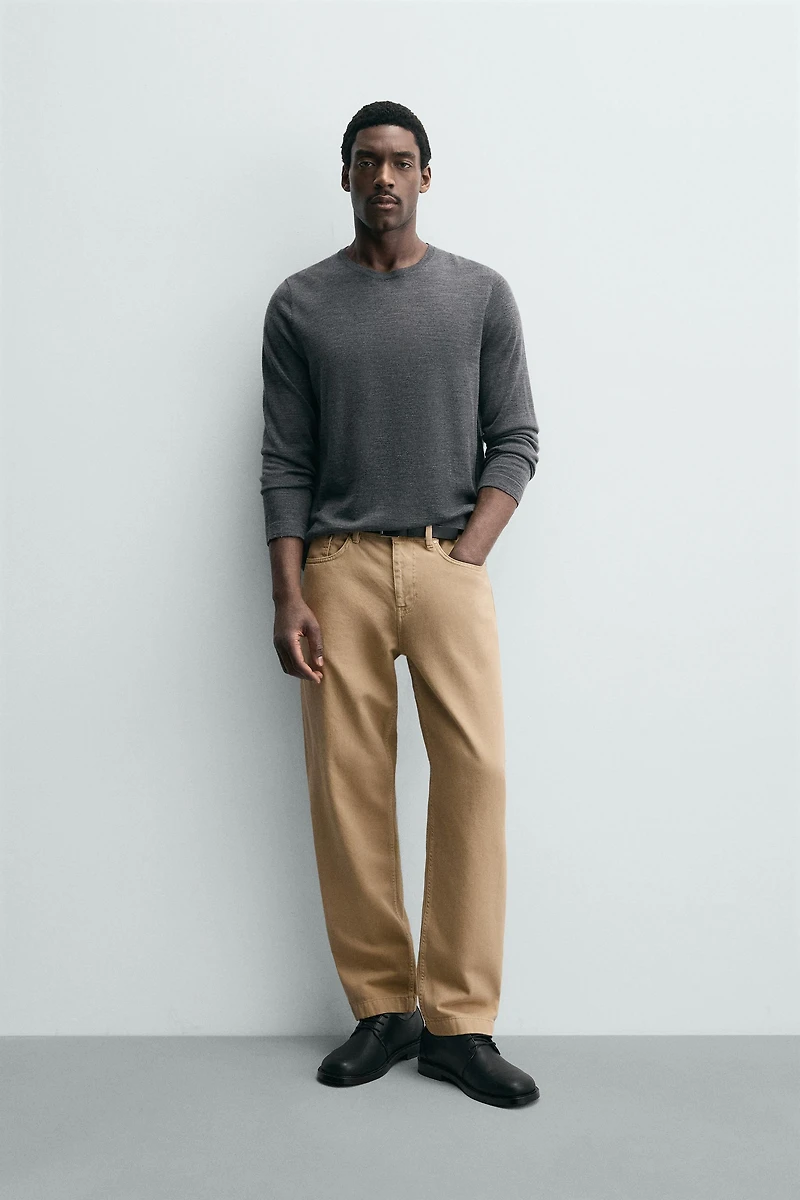 WASHED REGULAR FIT JEANS