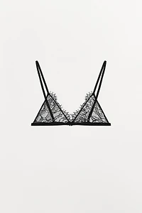 SOUTIEN-GORGE TRIANGLE EN DENTELLE