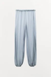 SEMI-SHEER BUBBLE PANTS