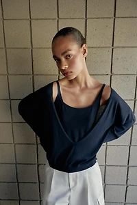 COMBINATION KNIT JUMPER