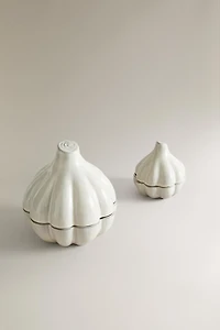 TERRACOTTA GARLIC STORAGE JAR