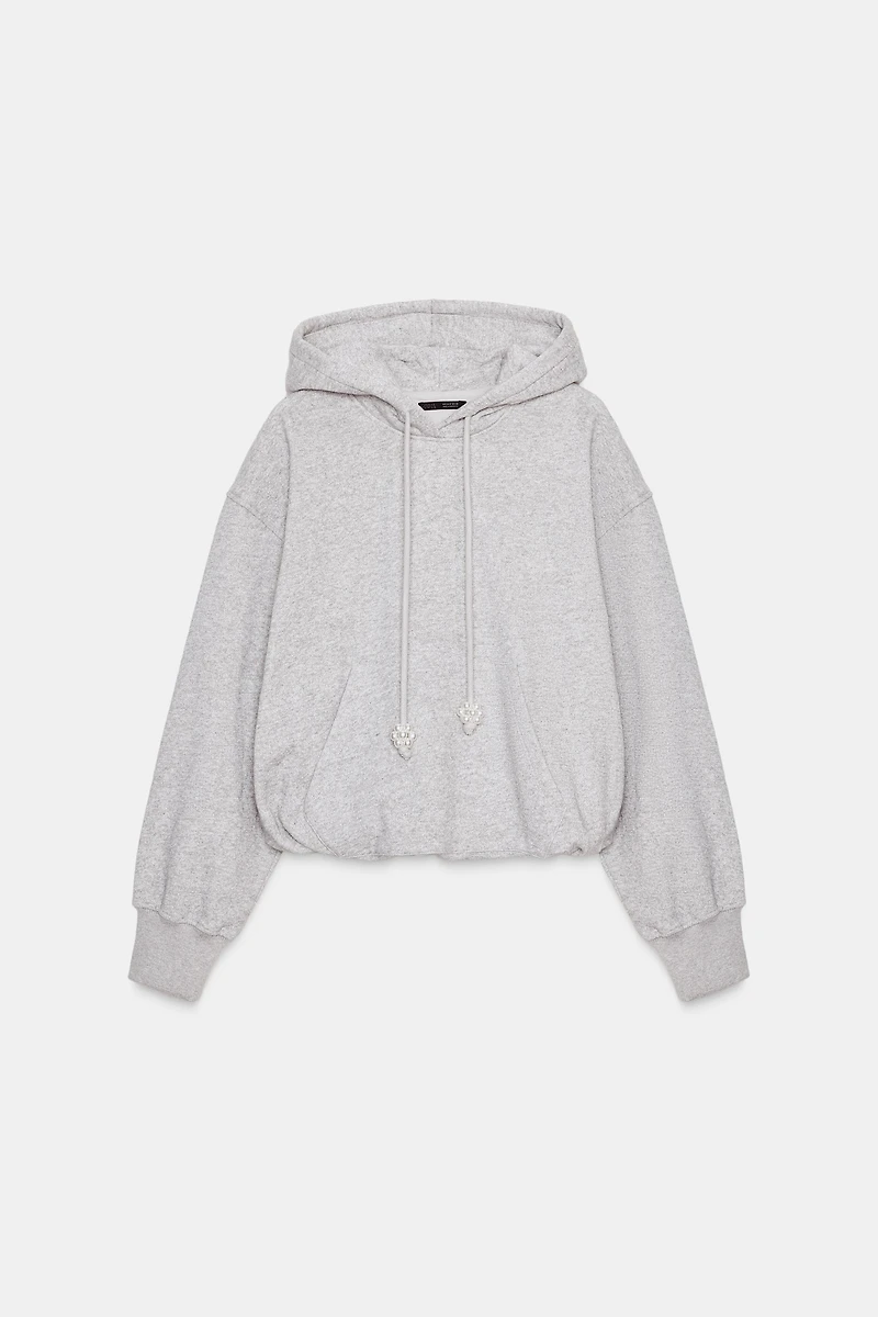 BALLOON HOODIE SWEATSHIRT