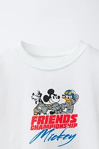 MICKEY MOUSE AND FRIENDS © DISNEY PRINT T-SHIRT