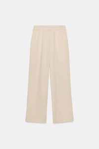 PANTALON FLUIDE À TAILLE ÉLASTIQUE