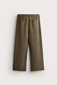 RELAXED FIT FLOWY PANTS