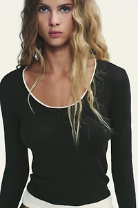 DOUBLE EFFECT T-SHIRT