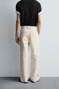 REGULAR FIT POCKET PANTS
