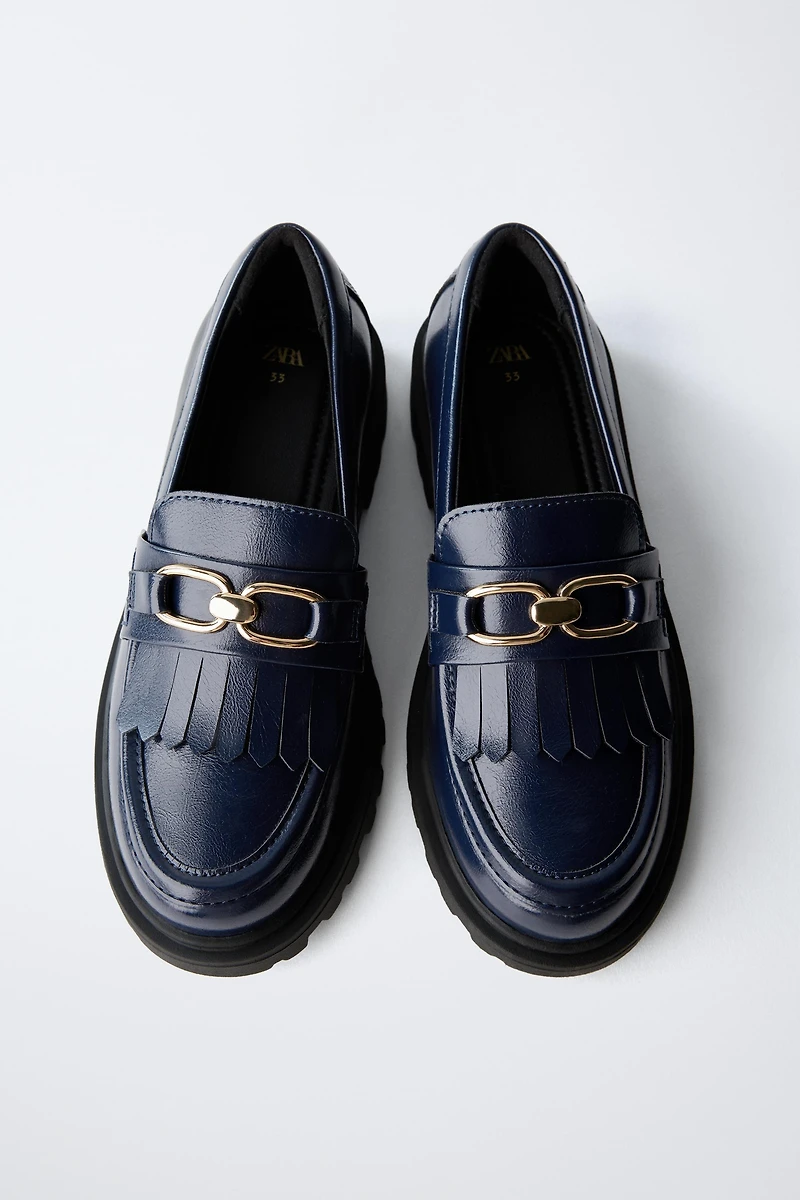 FRINGED LOAFERS