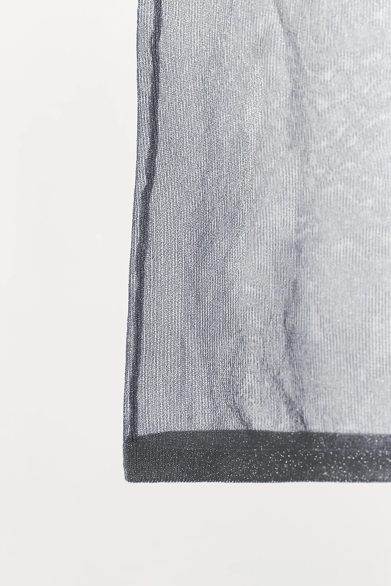 METALLIC THREAD CAMISOLE
