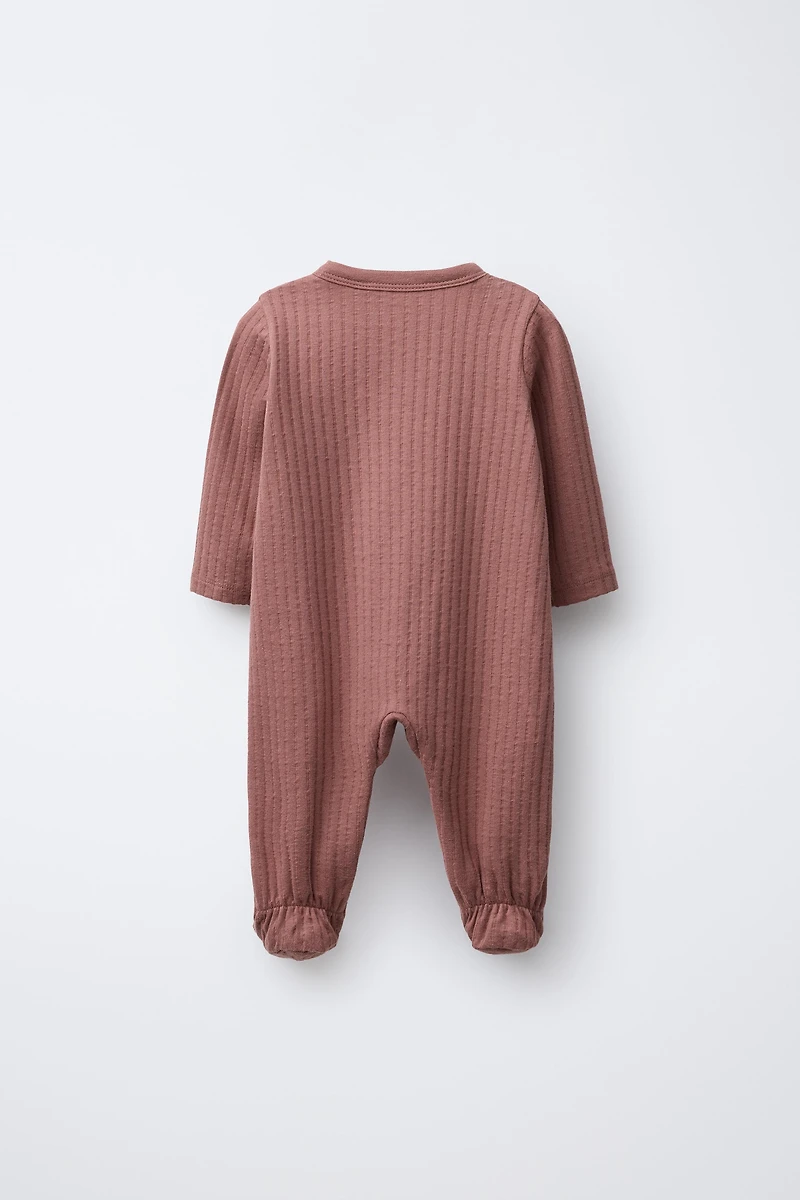 PLAIN STRUCTURE JUMPSUIT