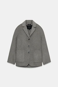 WOOL BLEND BLAZER ZW COLLECTION