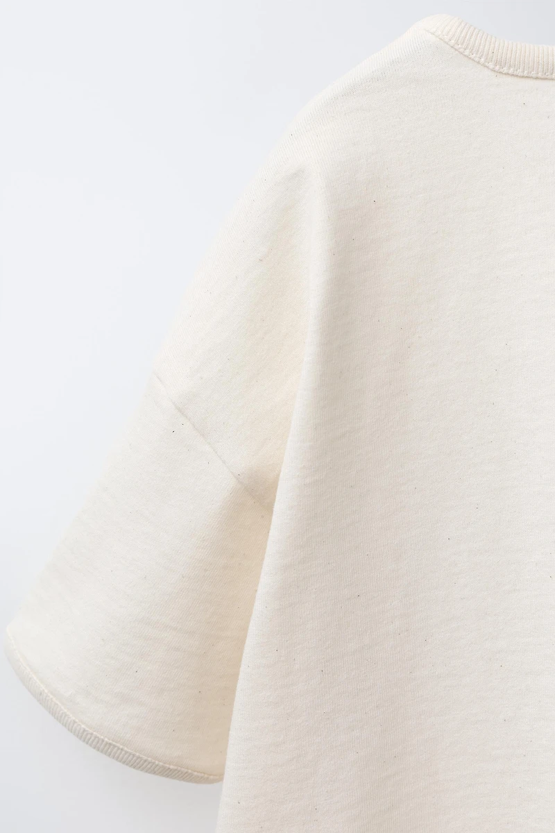 PATCH TEXT T-SHIRT