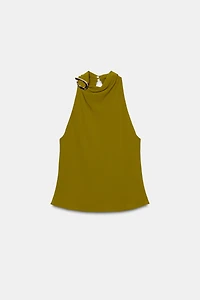 HARDWARE HALTER TOP