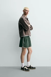 CROPPED FIT ZIP JACKET